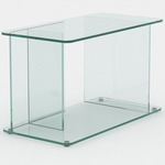 Lucent Large Side Table - Clear