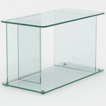 Lucent Large Side Table - Clear