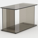 Lucent Large Side Table - Bronze