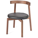 Oki-Nami Chair - Walnut / Black