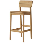 Tanso Bar Stool - Teak