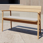 Tanso Bench Cushion - Light Grey