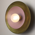 Centric Wall Sconce - Natural Brass / Tickled