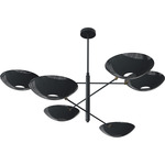 Counterbalance Chandelier - Charcoal