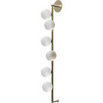 Harper Wall Light - Natural Brass / Satin