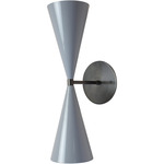 Tuxedo Wall Sconce - Oil Rubbed Bronze / Dove