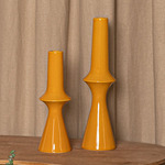 Lanco Candle Holder - Set of 2 - Yellow
