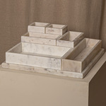 Le Carre Organizer - White Marble