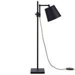 Lab Light Table Lamp - Black / Black