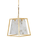 Stacey Chandelier - Gilded Gold / Alabaster