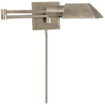 VC Studio Swing Arm Plug-in Wall Light - Antique Nickel