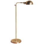 Old Pharmacy Floor Lamp - Hand-Rubbed Antique Brass
