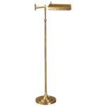 Dorchester Pharmacy Floor Lamp - Antique-Burnished Brass