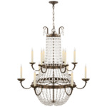 Paris Flea Market Grande Chandelier - Sheffield Silver