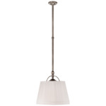 Sloane Shop Pendant - Antique Nickel / Linen