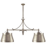 Sloane Double Shop Pendant - Antique Nickel