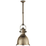 Country Industrial Pendant - Antique Nickel