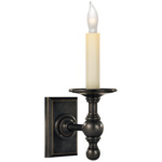 Classic Library Wall Sconce - Bronze / Cream