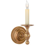 Classic Wall Sconce - Hand-Rubbed Antique Brass