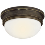 Marine Ceiling Light - Bronze / White