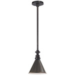 Boston Solid Pendant - Bronze