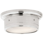 Siena Ceiling Light - Polished Nickel / White