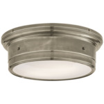 Siena Ceiling Light - Antique Nickel / White