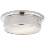 Siena Ceiling Light - Polished Nickel / White