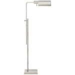 Pask Pharmacy Floor Lamp - Polished Nickel