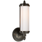 Merchant Wall Sconce - Bronze / White