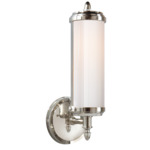 Merchant Wall Sconce - Chrome / White