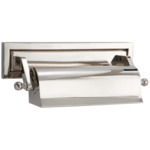 Library Picture Light - Polished Nickel