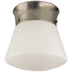 Perry Street Ceiling Light - Antique Nickel / White
