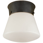 Perry Street Ceiling Light - Bronze / White