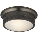 Calliope Ceiling Light - Bronze / White