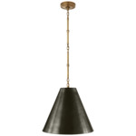 Goodman Metal Pendant - Hand-Rubbed Antique Brass / Bronze
