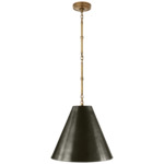 Goodman Metal Pendant - Hand Rubbed Antique Brass / Bronze