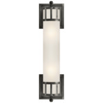 Openwork Wall Sconce - Bronze / Frosted