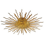 Re Wall / Ceiling Light - Gilded Iron