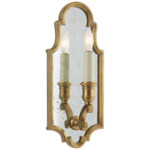 Sussex Framed Wall Sconce - Antique-Burnished Brass