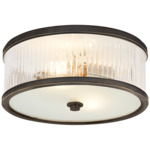 Randolph Ceiling Light - Bronze / Frosted