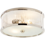 Randolph Ceiling Light - Polished Nickel / Frosted