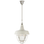 Henry Pendant - Polished Nickel / China White