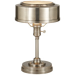 Henley Table Lamp - Antique Nickel / Clear