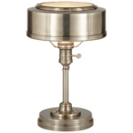 Henley Table Lamp - Antique Nickel / Clear