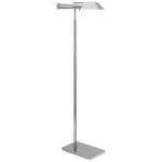 VC Studio Swing Arm Floor Lamp - Polished Nickel