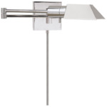 VC Studio Swing Arm Plug-in Wall Light - Polished Nickel