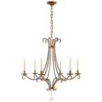 Oslo Chandelier - Gilded Iron