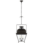 Holborn Pendant - Aged Iron / Clear