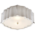 Balthazar Ceiling Light - Polished Nickel / Frosted